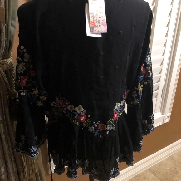 Johnny Was Aidan Ruffle Jacket NEW - Picture 3 of 9